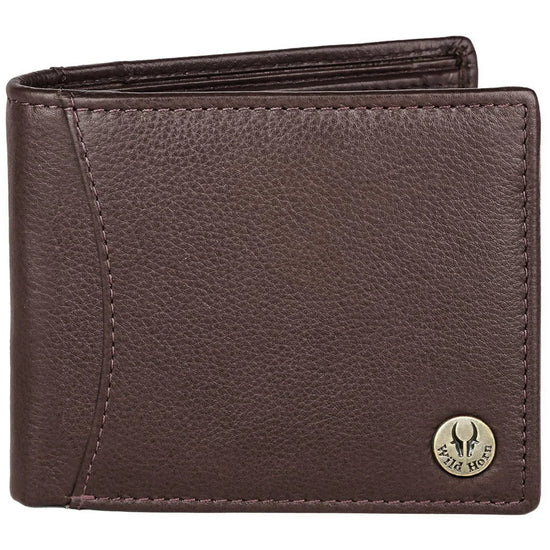 SHELBY RFID Protected Leather Wallet for Men - WILDHORN