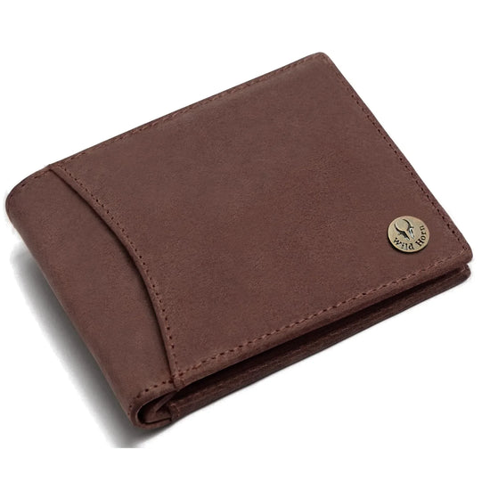 SHELBY RFID Protected Leather Wallet for Men - WILDHORN