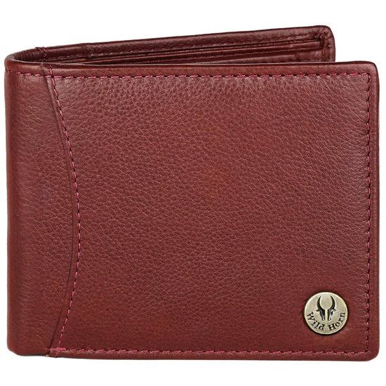 SHELBY RFID Protected Leather Wallet for Men - WILDHORN