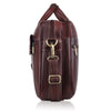 SPENCER Leather Laptop Messenger Bag for Men - WILDHORN