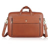 SPENCER Leather Laptop Messenger Bag for Men - WILDHORN