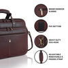 STANFORD Leather Laptop Messenger Bag for Men - WILDHORN