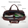STANFORD Leather Laptop Messenger Bag for Men - WILDHORN