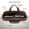 STANFORD Leather Laptop Messenger Bag for Men - WILDHORN