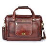 UTAH Leather Laptop Messenger Bag for Men - WILDHORN