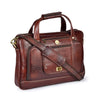 UTAH Leather Laptop Messenger Bag for Men - WILDHORN