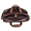 VERMONT Leather Laptop Messenger Bag for Men - WILDHORN