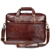 VERMONT Leather Laptop Messenger Bag for Men - WILDHORN