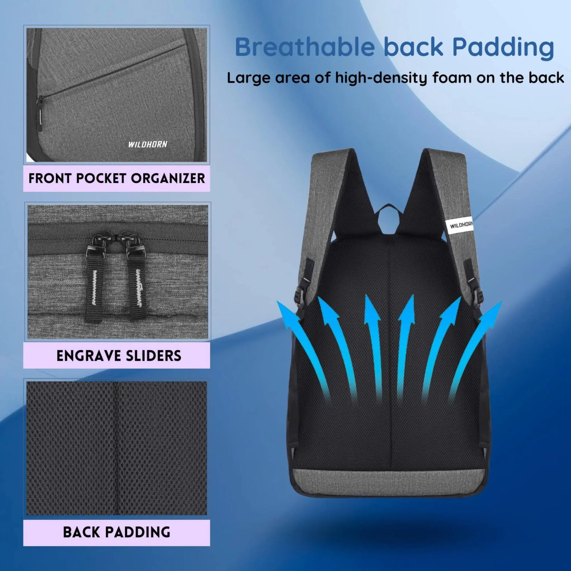 VIENNA Laptop Backpack for Men & Women - WILDHORN
