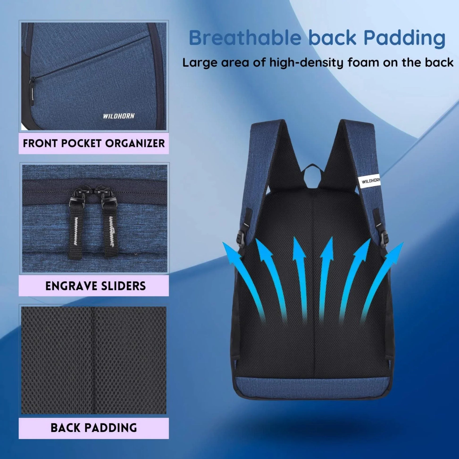 VIENNA Laptop Backpack for Men & Women - WILDHORN