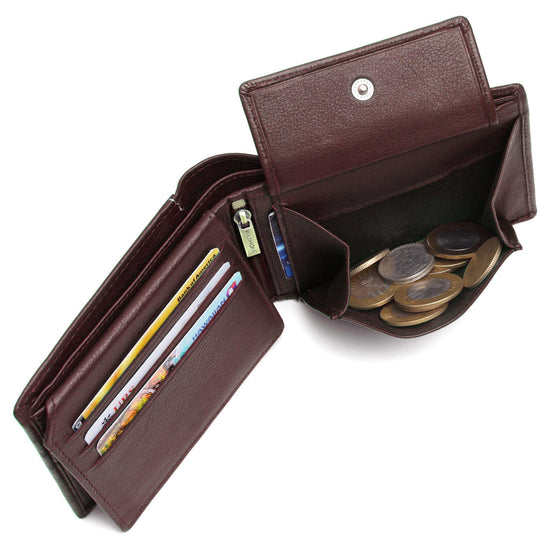 WALTER RFID Protected Leather Wallet for Men - WILDHORN