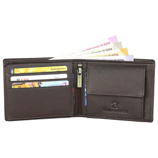 WALTER RFID Protected Leather Wallet for Men - WILDHORN