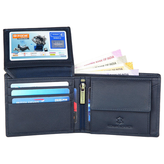 WALTER RFID Protected Leather Wallet for Men - WILDHORN
