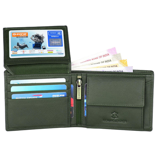 WALTER RFID Protected Leather Wallet for Men - WILDHORN