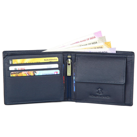 WALTER RFID Protected Leather Wallet for Men - WILDHORN