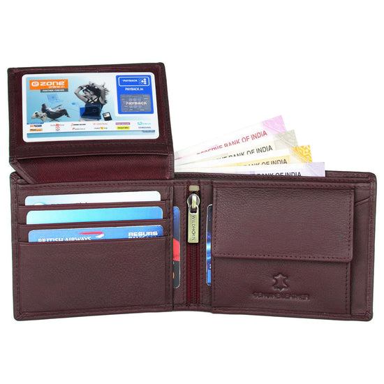 WALTER RFID Protected Leather Wallet for Men - WILDHORN