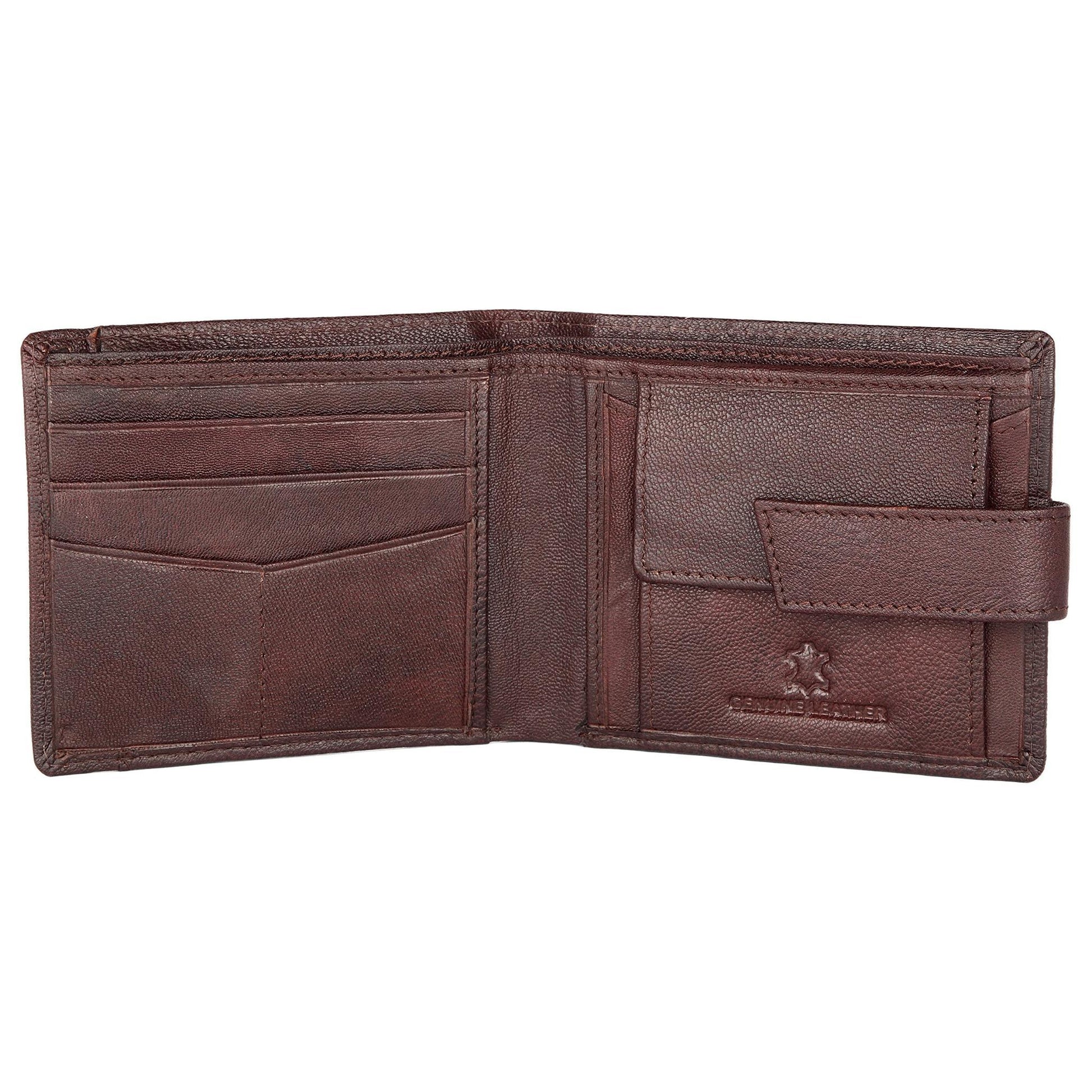 WATERBURY Leather Wallet & Belt Gift Hamper for Men - WILDHORN