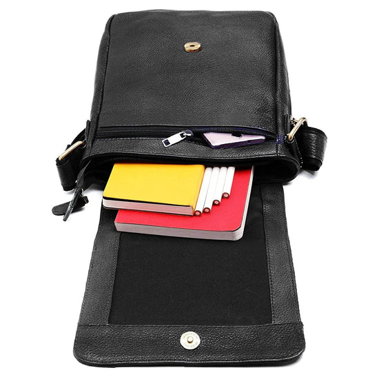 WHITEFIELD Leather Sling Bag for Men - WILDHORN