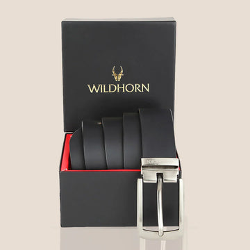 WILDHORN Formal Leather Belt for Men - WILDHORN