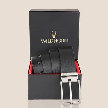 WILDHORN Formal Leather Belt for Men - WILDHORN