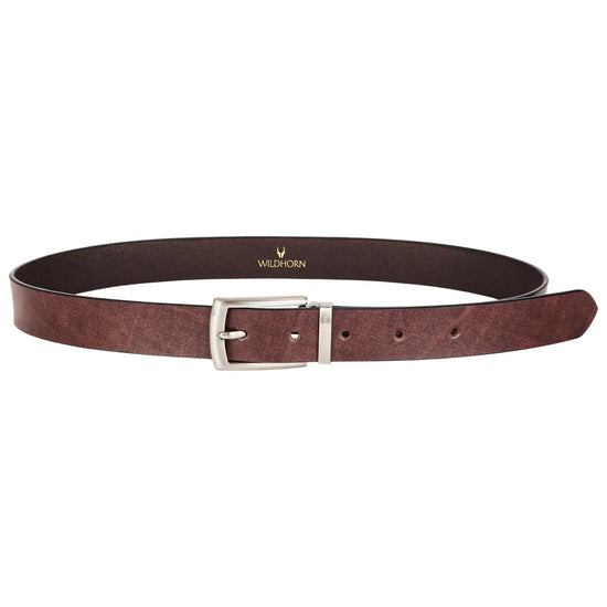 WILDHORN Formal Leather Belt for Men - WILDHORN