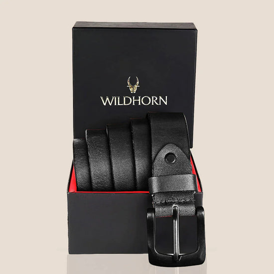 WILDHORN Premium Leather Belt for Men - WILDHORN