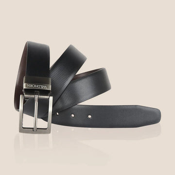 WILDHORN Premium Reversible Leather Belt for Men - WILDHORN