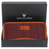 WildHorn Women's Canvas Wallet Clutch - Stylish, Spacious I Zip Around Wallet for Travel, Holds Cards, Phone, Cash - WILDHORN
