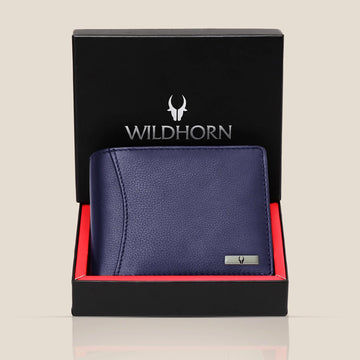WILLIAM RFID Protected Leather Wallet for Men - WILDHORN