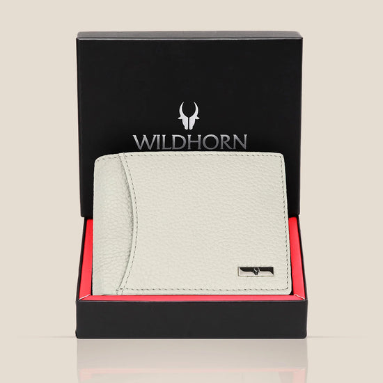 WILLIAM RFID Protected Leather Wallet for Men - WILDHORN
