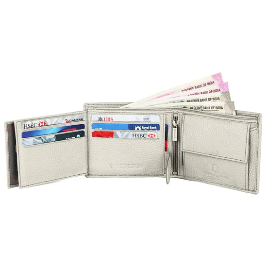 WILLIAM RFID Protected Leather Wallet for Men - WILDHORN