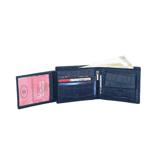 WILLIAM RFID Protected Leather Wallet for Men - WILDHORN