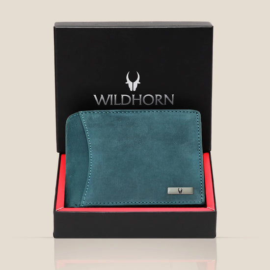 WILLIAM RFID Protected Leather Wallet for Men - WILDHORN