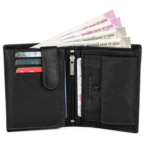 WINSTON RFID Protected Leather Wallet for Men - WILDHORN