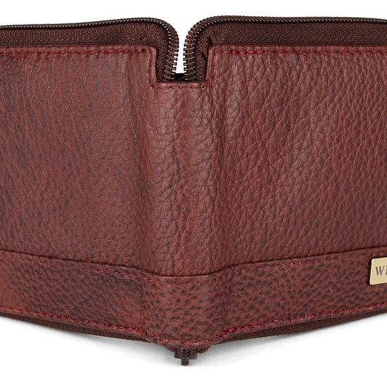 XAVIER RFID Protected Leather Wallet for Men - WILDHORN