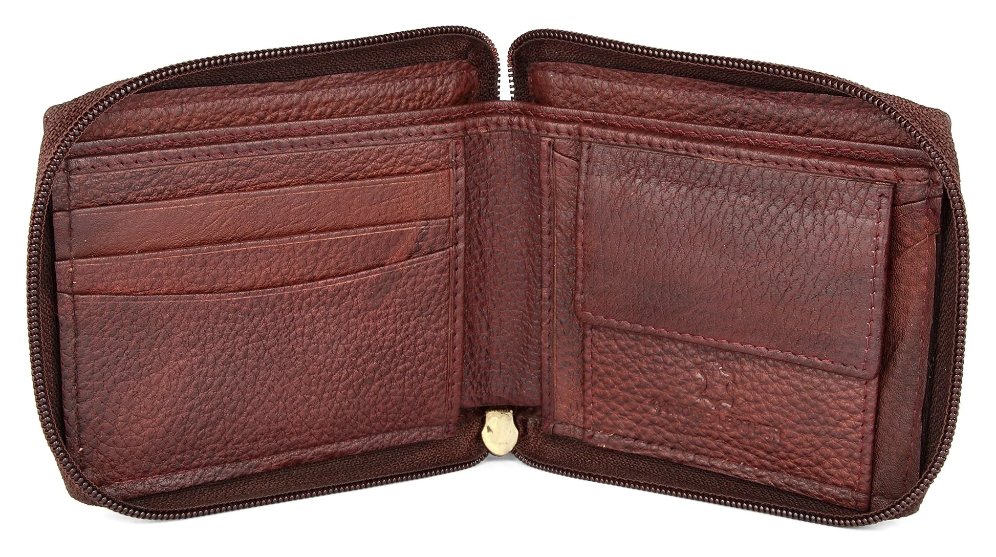 XAVIER RFID Protected Leather Wallet for Men - WILDHORN