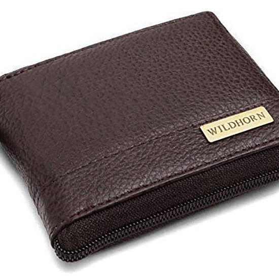 XAVIER RFID Protected Leather Wallet for Men - WILDHORN