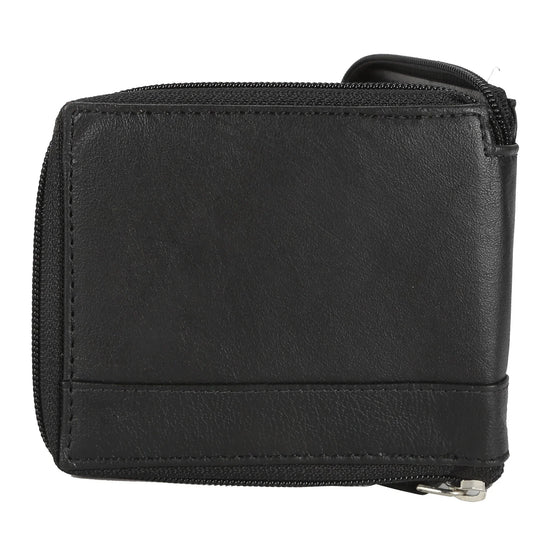 XAVIER RFID Protected Leather Wallet for Men - WILDHORN