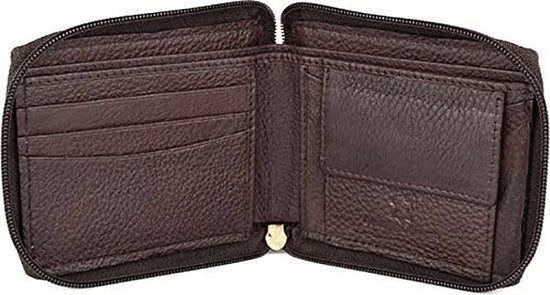 XAVIER RFID Protected Leather Wallet for Men - WILDHORN