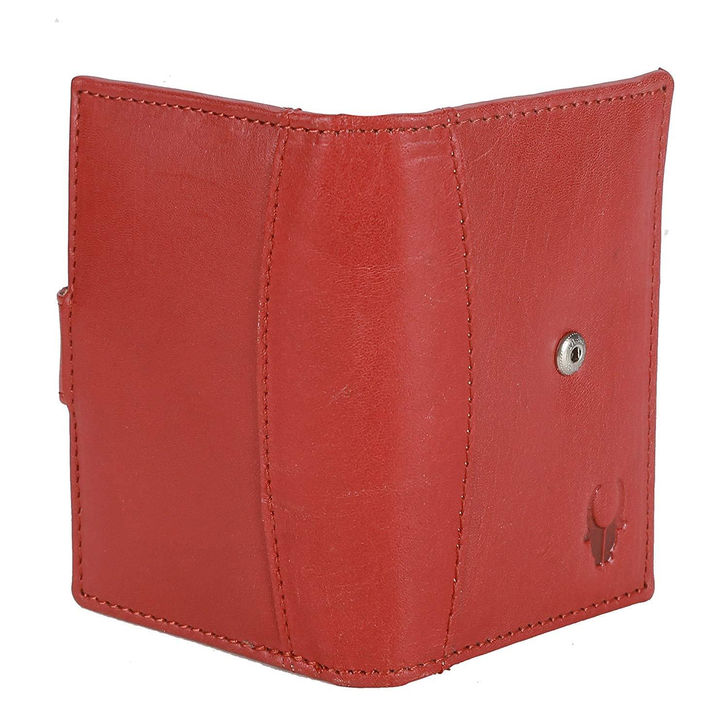 WildHorn Red Credit Card Holder - WILDHORN
