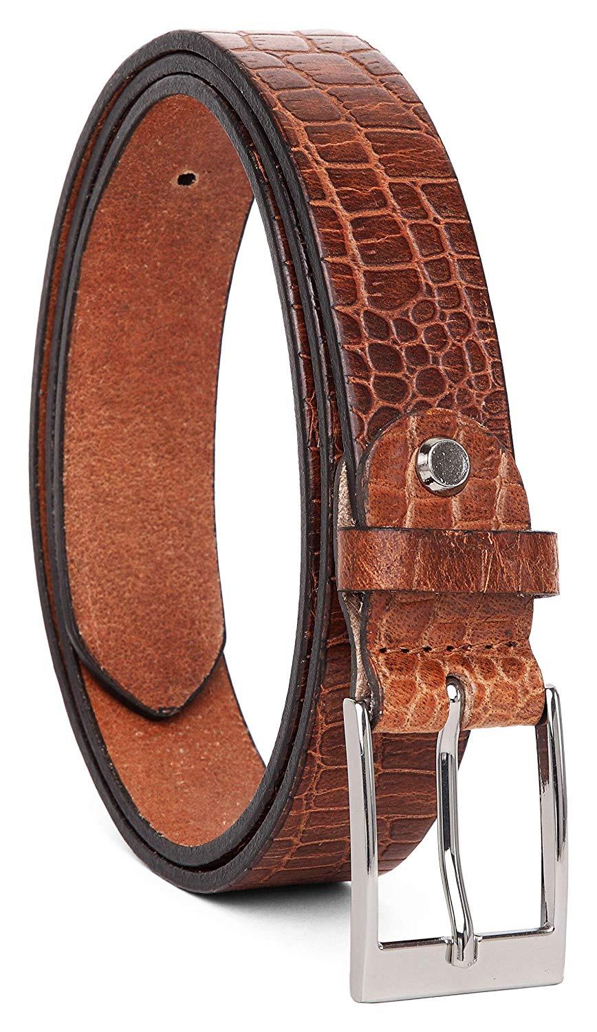 Napa Hide Men's 100% Genuine Leather Wallet & Belt Combo (NPHCOMBO003) - WILDHORN