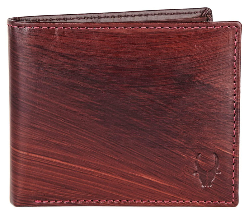 WILDHORN Top Grain Leather Wallet for Men | Ultra Strong Stitching | Handcrafted | RFID Blocking | Slim Billfold with 12 Card Slots - WILDHORN