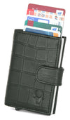 WildHorn® RFID Protected Unisex Genuine Leather Card Holder - WILDHORN