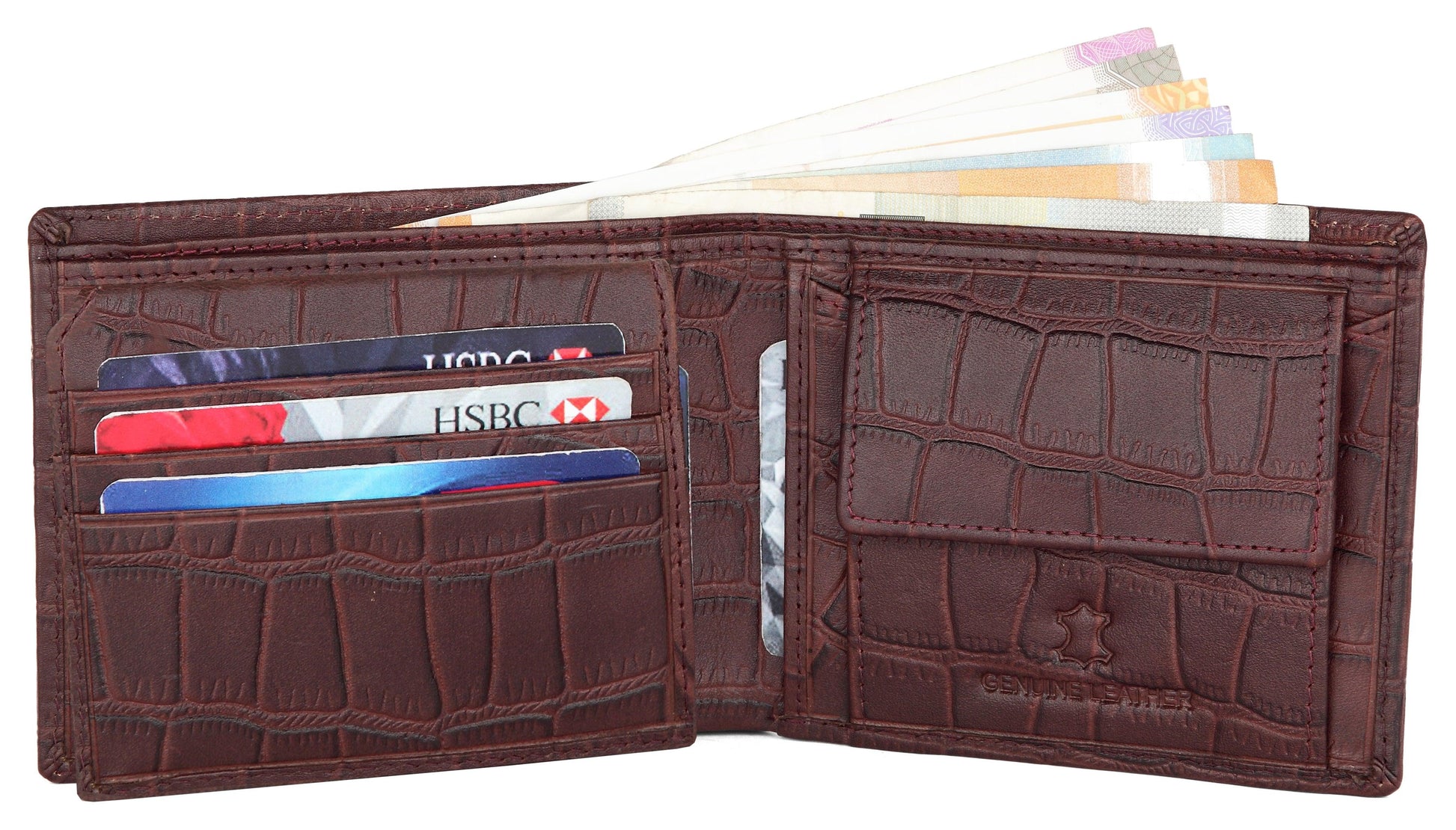 WildHorn® RFID Protected Custom Engraved Personalized High Quality Mens Leather Wallet for Gifting - WILDHORN