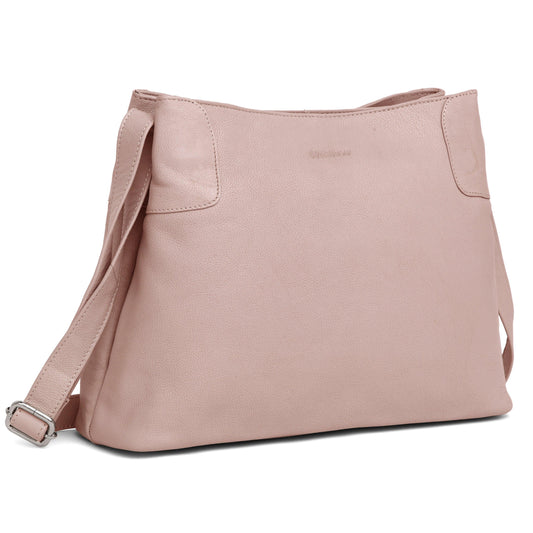 WILDHORN® Upper Grain Genuine Leather Ladies Shoulder Bag | Cross-body Bag | Hand Bag with Adjustable Strap for Girls & Women - WILDHORN