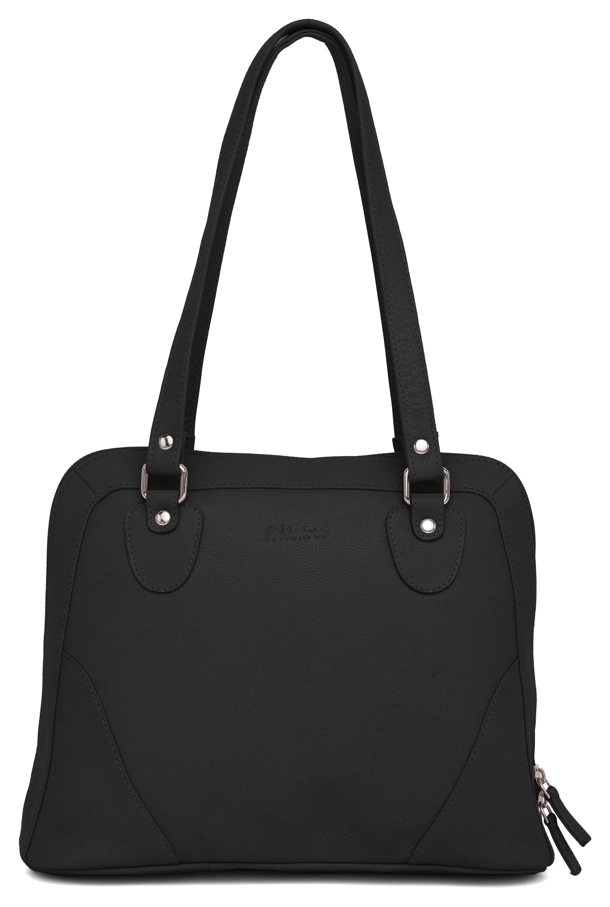 WildHorn® Upper Grain Genuine Leather Shoulder Bag for Girls & Women. - WILDHORN