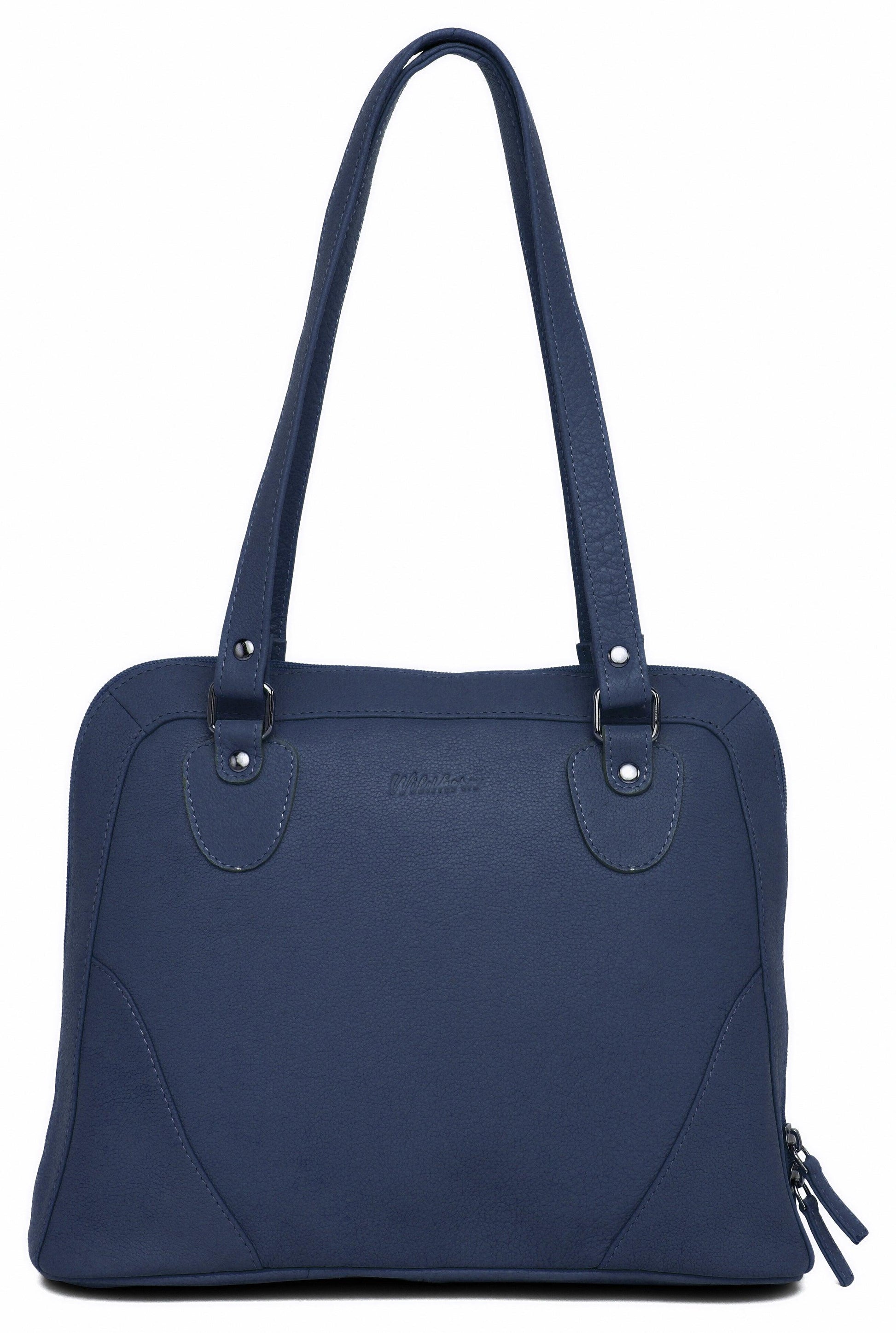 WildHorn® Upper Grain Genuine Leather Shoulder Bag for Girls & Women. - WILDHORN