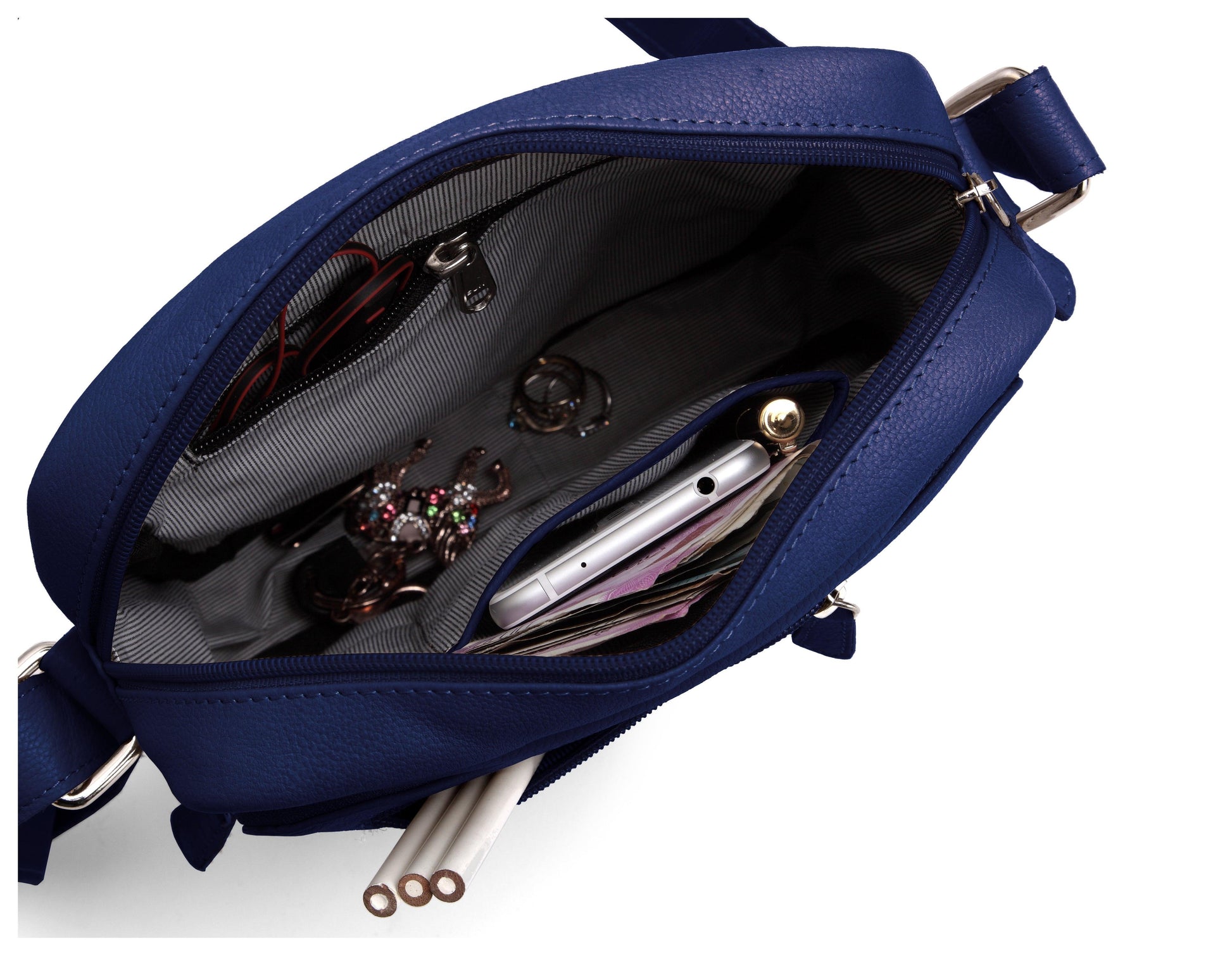 WILDHORN® Genuine Leather Ladies Sling Bag | Crossbody Bag|Shoulder Bag with Adjustable Strap for Girls & Women - WILDHORN