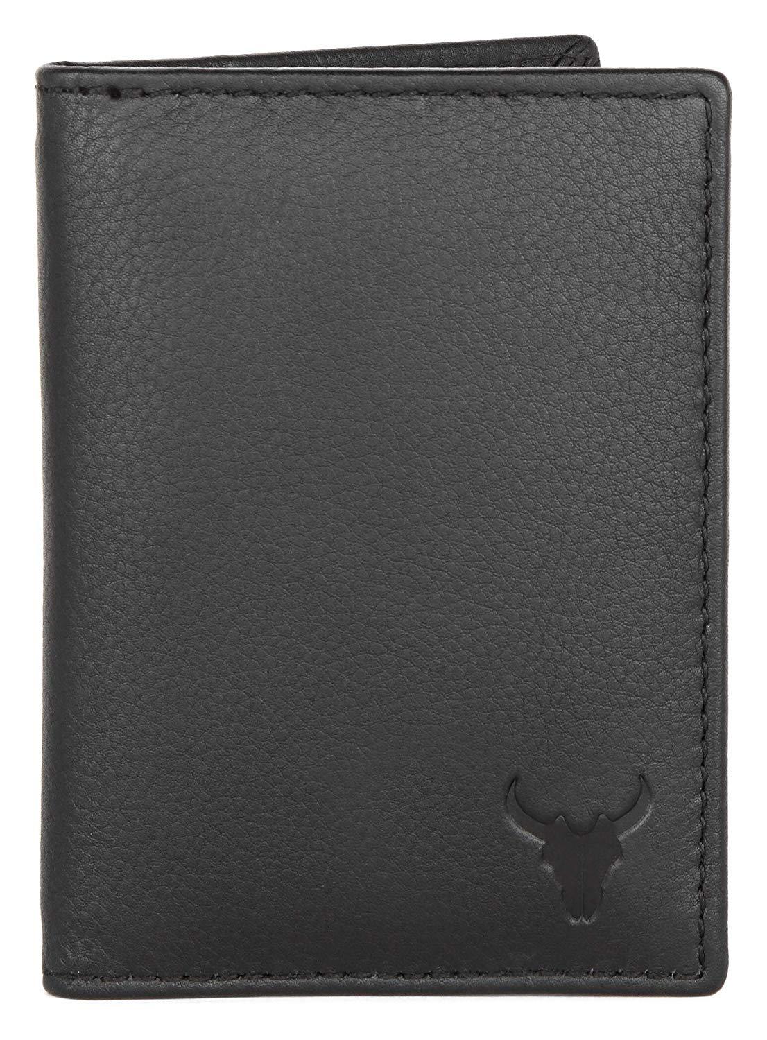 Napa Hide Black Men's Wallet (NPHCRD001 BLK) - WILDHORN