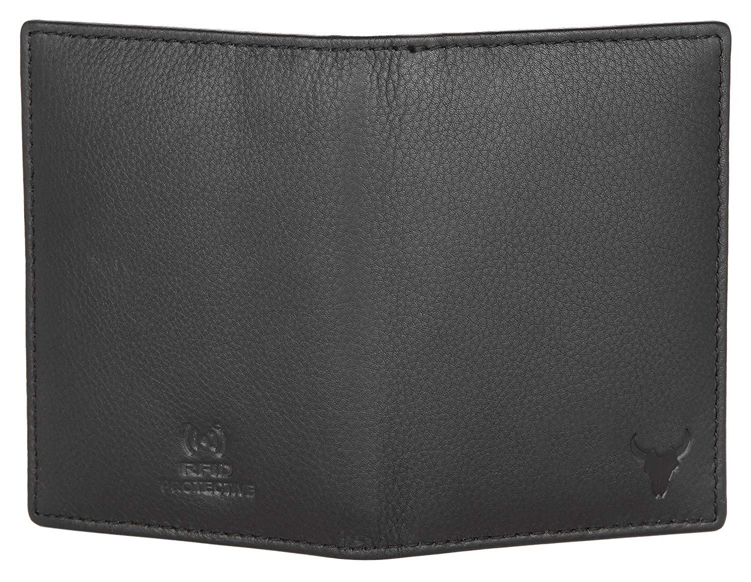 Napa Hide Black Men's Wallet (NPHCRD001 BLK) - WILDHORN